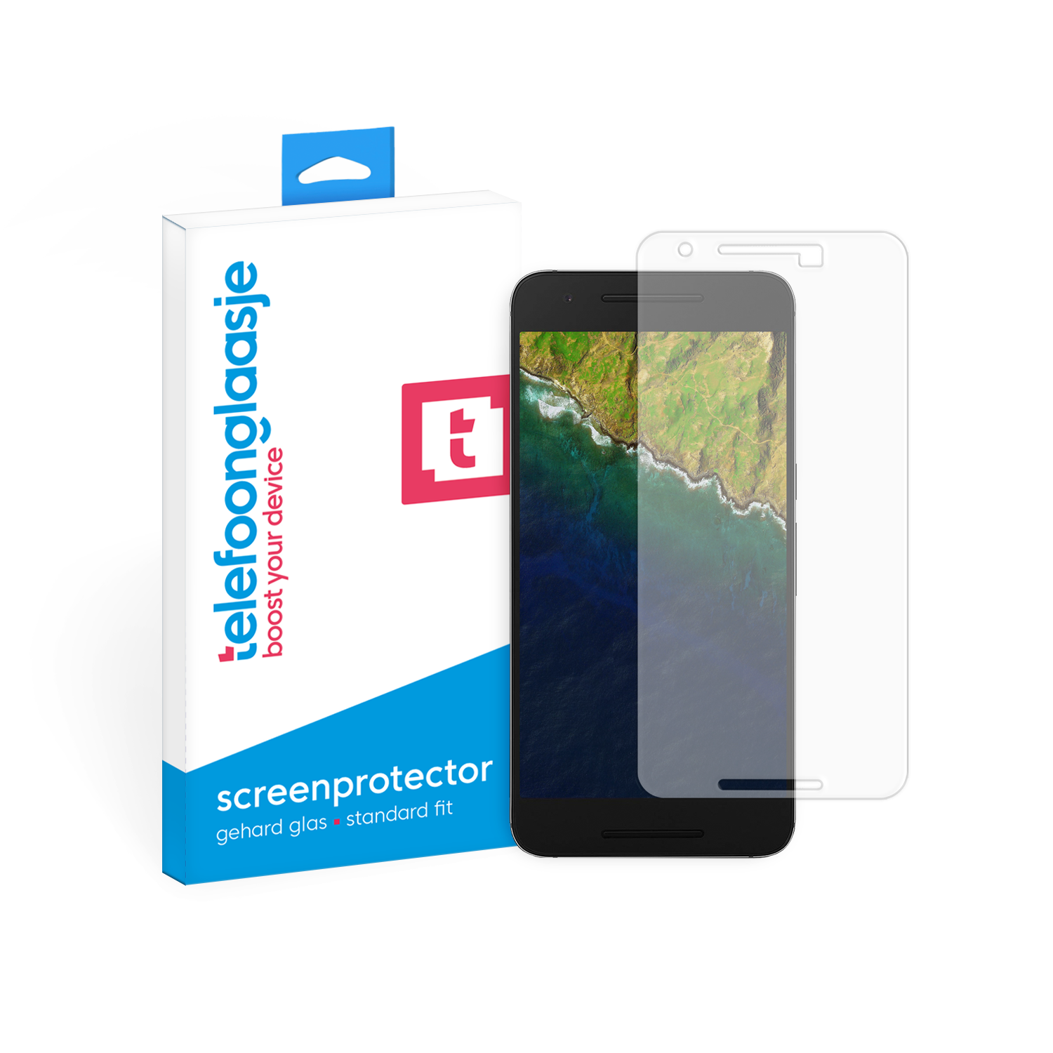 Huawei Nexus 6P screenprotector gehard glas