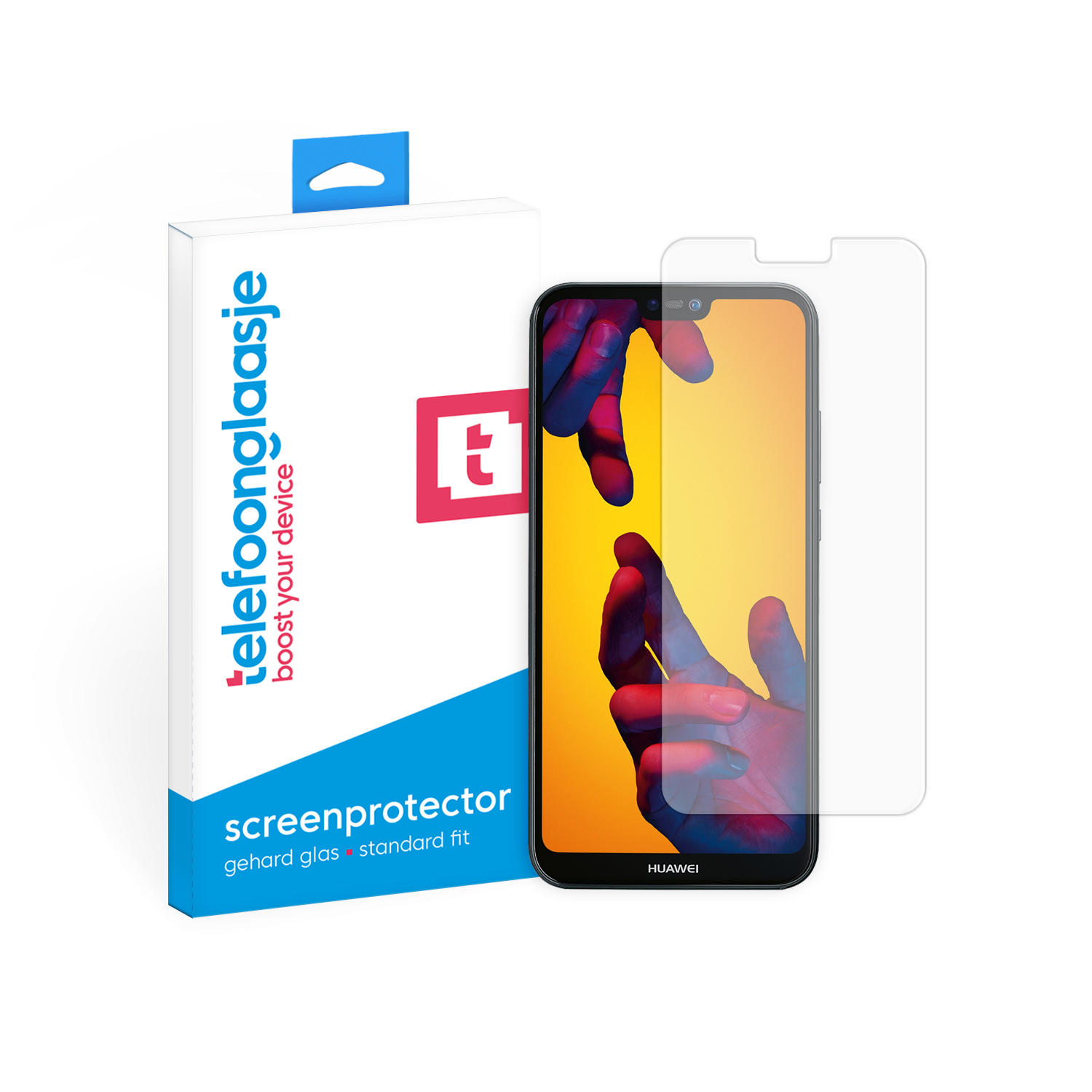 Huawei P20 Lite screenprotector gehard glas